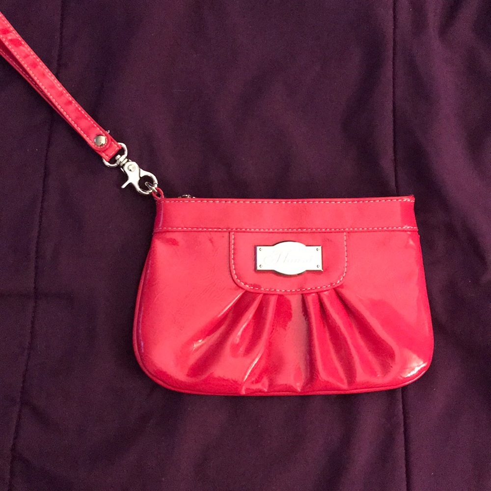 Pink clutch